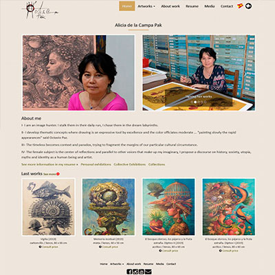 Foto of Site Alicia de la Campa Pak