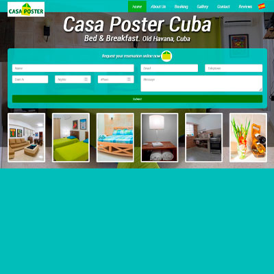 Foto of Site Casa Poster Cuba