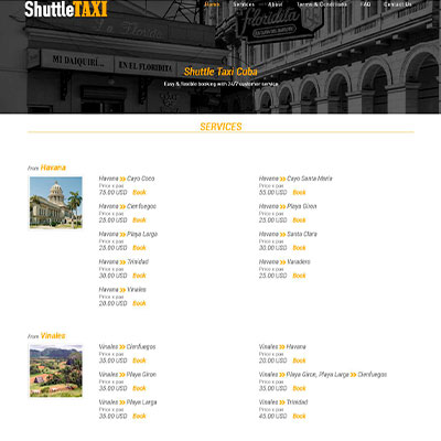 Foto of Site Shuttle Taxi Cuba