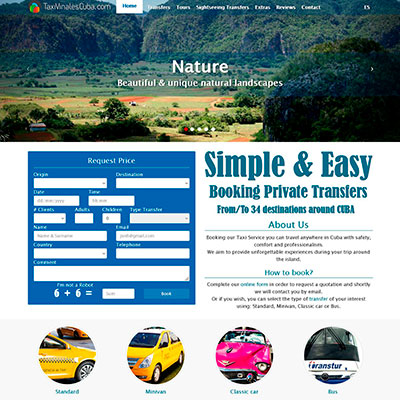 Foto of Site Taxi Vinales Cuba